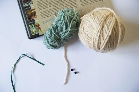 DIY ourson en laine ourson en laine