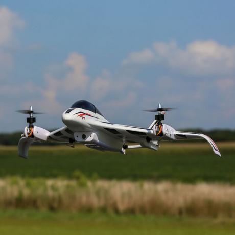 Horizon Hobby présente l’E-flite: un drone convertible avion / multirotors horizon-hobby_e-flite_vtol_airplan_mode