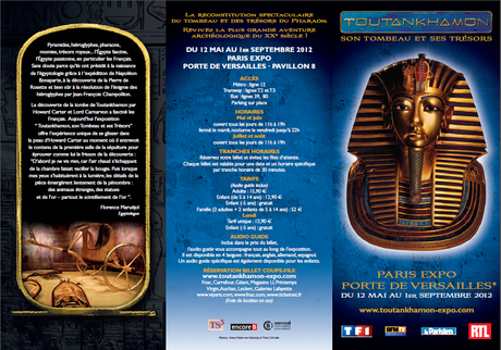 Toutankhamon: un roman et une exposition!