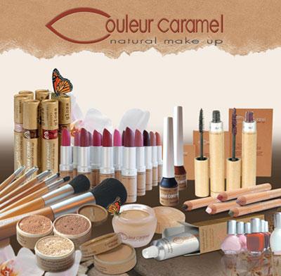 COULEUR CARAMEL  Mademoiselle bio, 48 produits de maquillage bio COULEUR