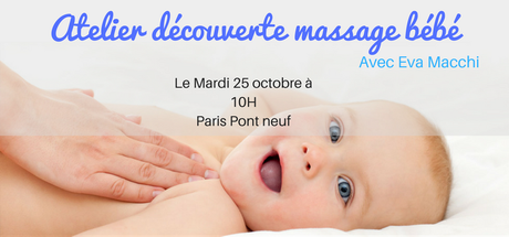 Atelier Massage Bébé à Paris