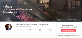Halloween Dracula Roumanie Airbnb