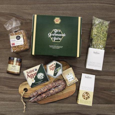 Mille feuilles de pain d’épices au Saint Agur #Concours