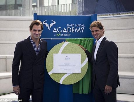 Rafael Nadal inaugure son académie avec son meilleur ennemi Roger Federer