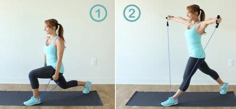 Bande Elastique de Fitness – 6 exercices avec elastiband bande elastique exercices 2