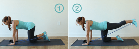 Bande Elastique de Fitness – 6 exercices avec elastiband bande elastique cuisse