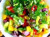 Salsa fraises mangue