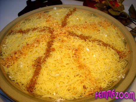 SEFFA DE COUSCOUS MEDFOUNA À L'AGNEAU Recettes de la Cuisine Marocaine et