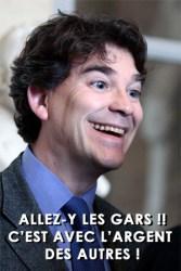 montebourg aime dépenser - photo CCBYSA Benjamin Lemaire
