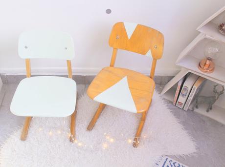 DIY : Pimp tes chaises d'écoliers Vintage !