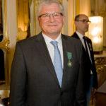 Collaboration Ritsue Mishima X Perrier-Jouët Hervé Deschamps, chef de caves de la Maison Perrier-Jouët et plus jeune chef de caves décoré de l'Ordre de Chevalier des Arts et des Lettres en Février 2016 © Perrier-Jouët