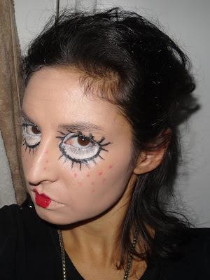 Un maquillage de Poupée d'Halloween pour la MMUF