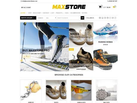 Top 20 des meilleurs thèmes WooCommerce gratuits 2016 MaxStore-1