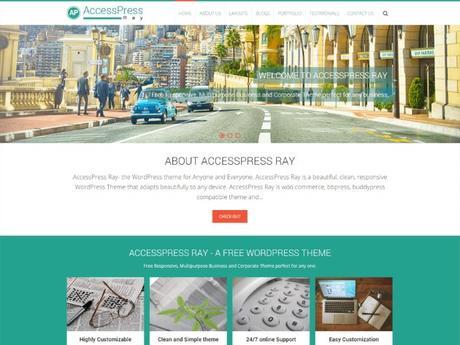 Top 20 des meilleurs thèmes WooCommerce gratuits 2016 AccessPress-Ray