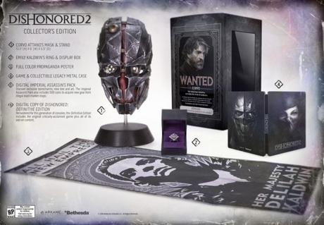 Dishonored 2 Edition Collector contenu pc ps4 xbox one 1