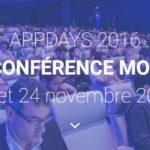 AppDays 2016 : le programme complet de la conférence mobile Appdays-2016-dates