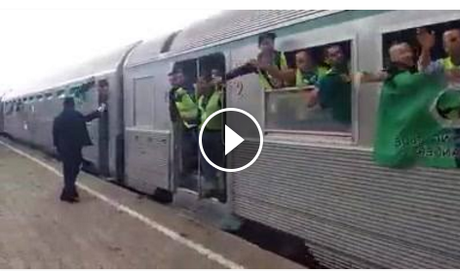 Vidéo : Émouvant... En feu, le peuple du MOB en route vers Blida, en train !