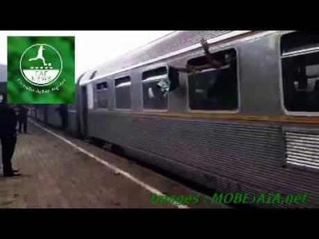 Vidéo : En feu, le peuple du MOB en route vers Blida, en train, pour le match contre le TP Mazembe !