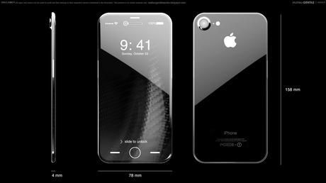 [Vidéo] Un iPhone 8 en verre, avec un écran qui occupe toute la surface