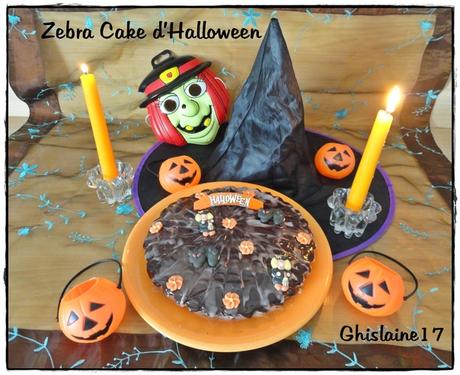 Zebra Cake d’Halloween