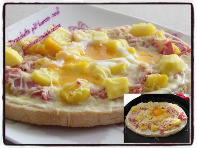 Bruschetta PDT Bacon Oeuf