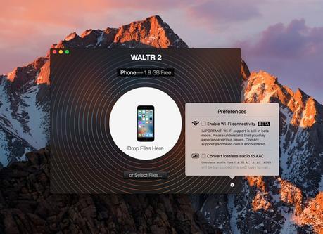 WALTR 2 pour iPhone 7: vidéos en Wi-fi sans iTunes