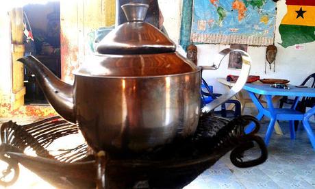 Idriss prince des sables, vendeur d'artisanat et patron de bar à Busua Beach - Ghana