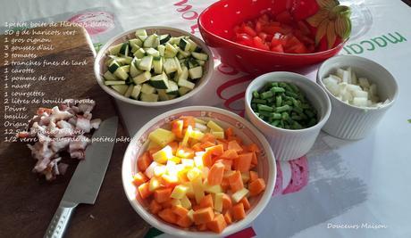 minestrone ingrédient