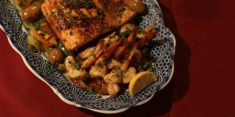 Salade marocaine pour mon tour en cuisine n°6 spécial Oriental Blog