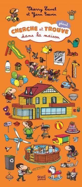 Couverture de l'ouvrage Cherche et trouve géant dans la maison
