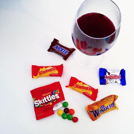 Lendemain d'Halloween: Accord Bonbons et Vin