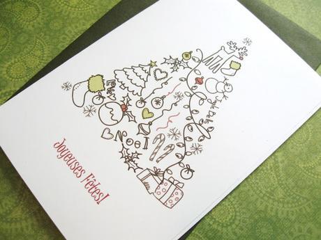 Une carte de Noël à télécharger gratuitement - Joyeuses Fêtes