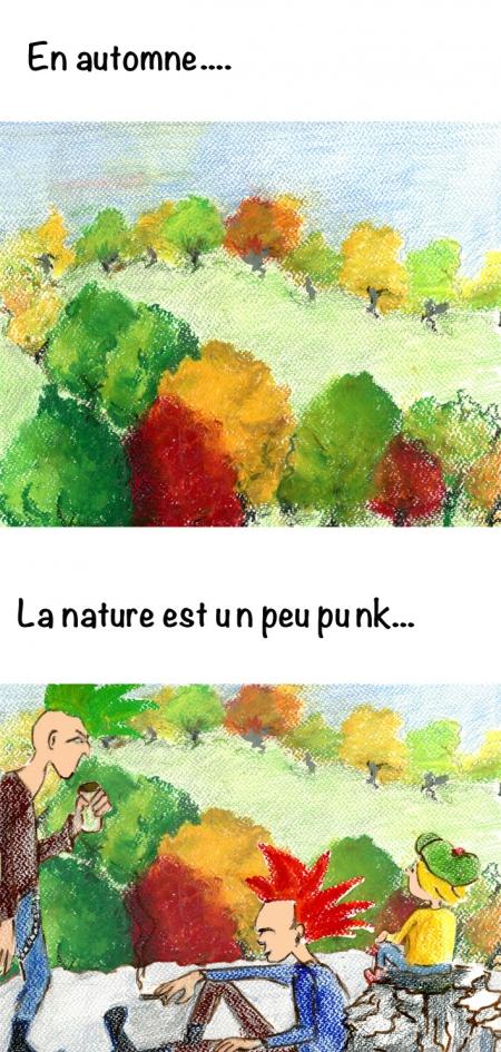  webzine,bd,gratuit,zébra,bande-dessinée,fanzine,strip,lola,aurélie dekeyser,punk,automne,saison,octobre,2016