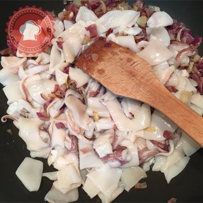 Pâtes aux calamars à l’américaine pates-calamars-americaine3