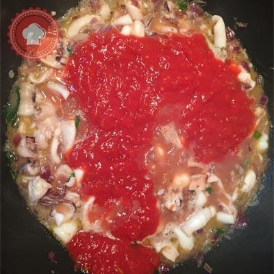 Pâtes aux calamars à l’américaine pates-calamars-americaine6