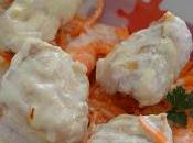 Poisson carotte papillote sauce safran