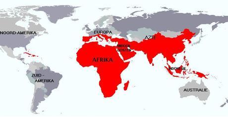 carte monde thalassemie