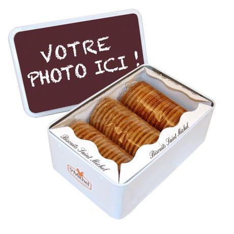 Saint Michel :  la galette se déguste encore mieux dans sa boite personnalisée