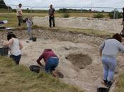 ancienne structure découverte site Durrington Walls près Stonehenge