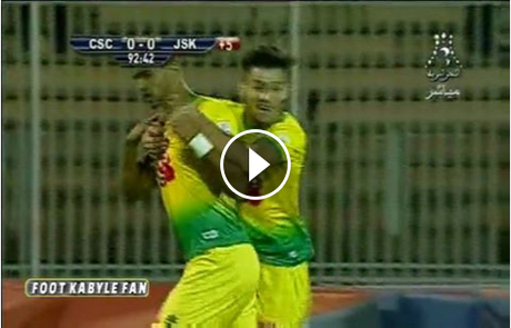 VIDÉO. Regardez le but du match: CSConstantine 0-1 JSKabylie