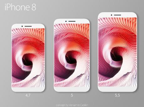 Un iPhone 8 qui se décline en 3 versions