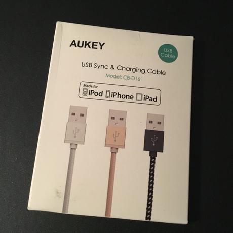 Câble Lightning Aukey
