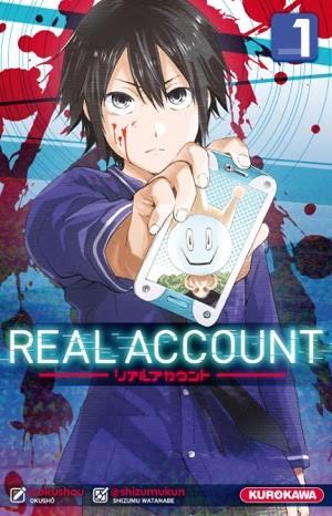 [Critique Manga] Real Account tome 1 : tweeter tue !