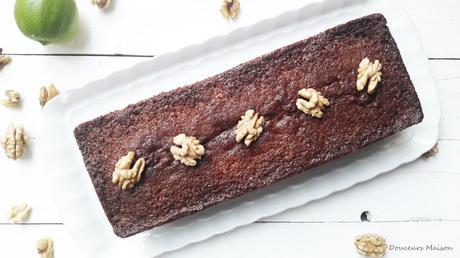 cake noix miel et citron vert