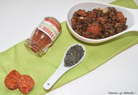 Lentilles façon basquaise