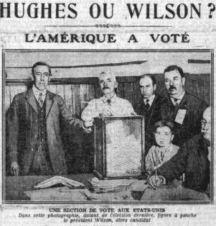 C’était dans le journal … le 8 novembre 1916