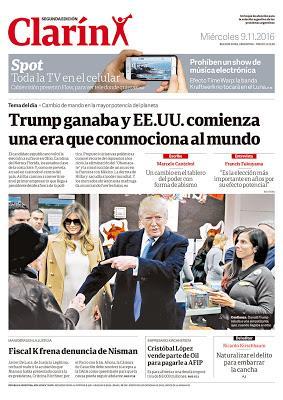 L'élection de Donald Trump dans la presse du Río de la Plata [Actu]