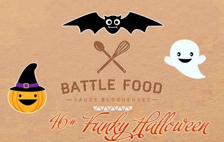 Cupcakes zébrés au caramel beurre salé Halloweenesque pour la Battle food #46
