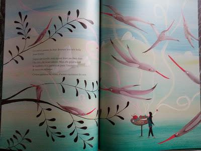 Feuilletage d'albums #30 : Inspirations d'ailleurs : L'enfant et le bonsaï - La Grande Forêt ♥ ♥ ♥  - La boîte rouge - La fille de la toundra et l'esprit maléfique - Le parfum des feuilles de thé