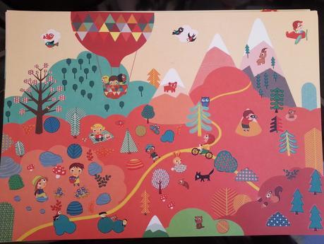 Jouer et découvrir #44 - décalcomanies paysages Djeco (Dès 4 ans)